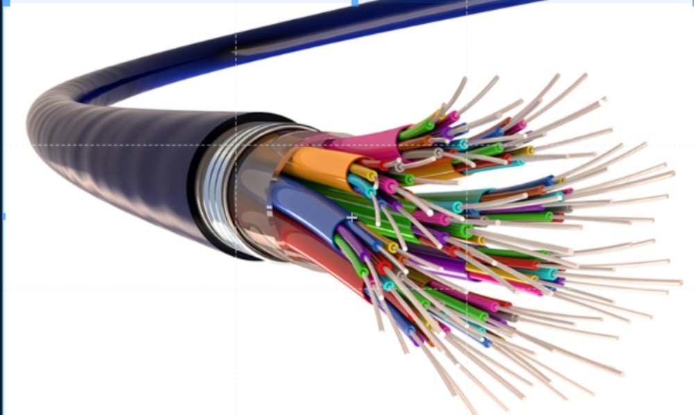 24 Core 100m Fibre Optic Cable, Mode Type: Single & Multimode at best price  in Kolkata