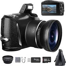 NBD Digital Camera 4K Ultra HD 48MP for Photography , Video and Vlogging,  All-in-One Cameras